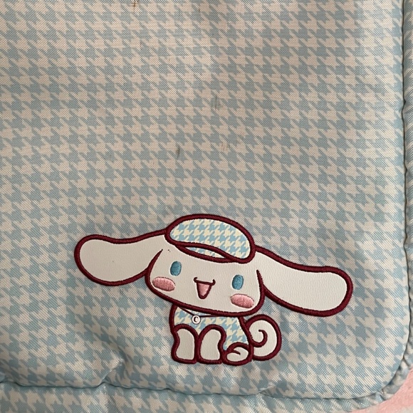 2005 Cinnamoroll Houndstooth Messenger Bag 🍎 - Picture 2 of 9